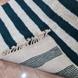 Handmade natural Berber rug 2.5x1.5 m