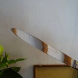 12 vintage dessert knives Pradel horn sleeves in case