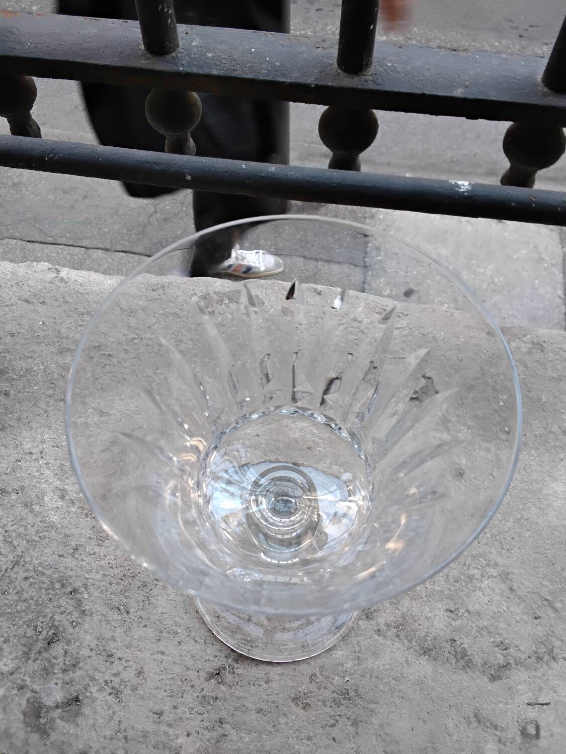 9 Baccarat piccadilly crystal water glasses 22cl h 15cm