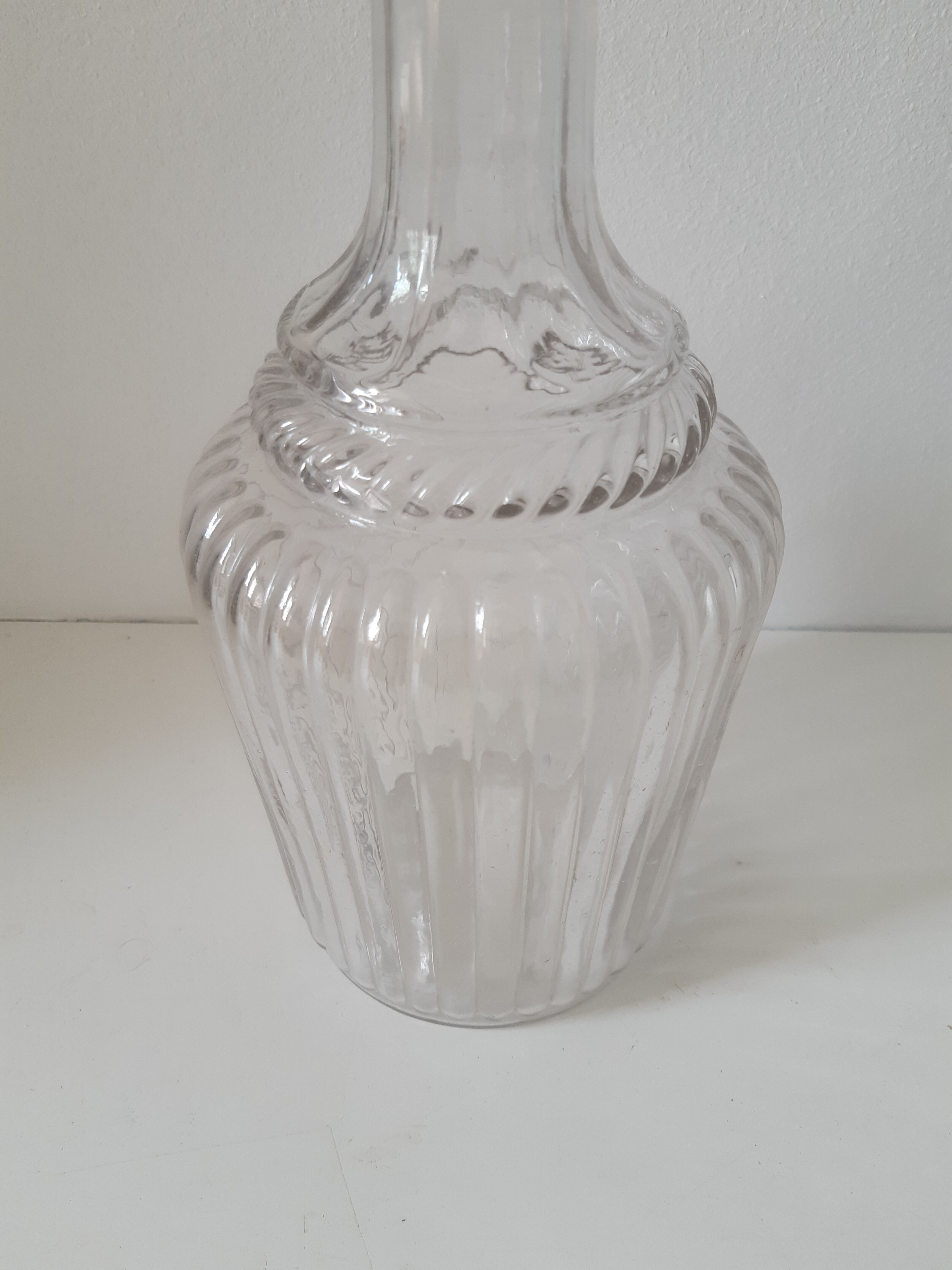 Vintage glass bottle