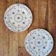 Assiettes plates vintage Myott Finlandia