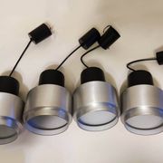 lot de 4 lustres vintage