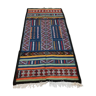 Carpet multicolor Moroccan rugs kilim Moroccan kilim rug 210x100cm