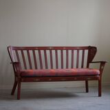 Fritz Hansen, "Canada" Model, 3-Seater Sofa painted Almue, Danish Modern, 1939