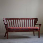 Fritz Hansen, "Canada" Model, 3-Seater Sofa painted Almue, Danish Modern, 1939