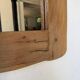 Brutalist organic mirror wood 1960s