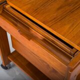 Mid-century modern Danish teak bar model 703 by Aksel Kjersgaard, 1960s