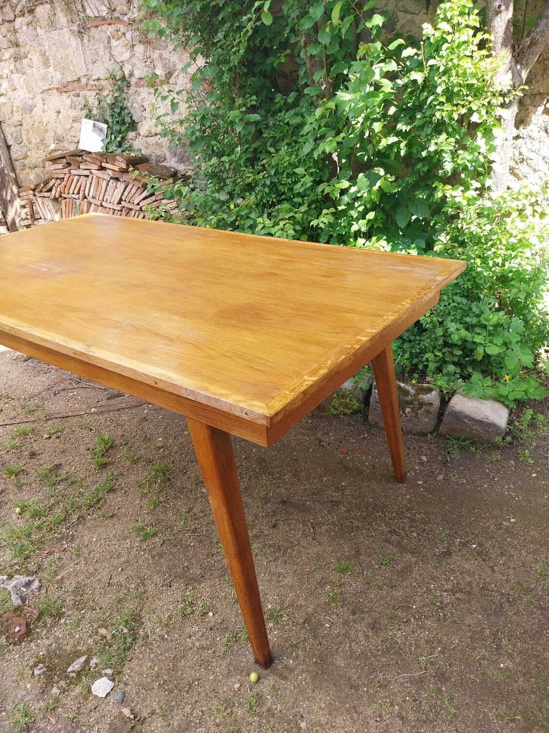 50s wooden table