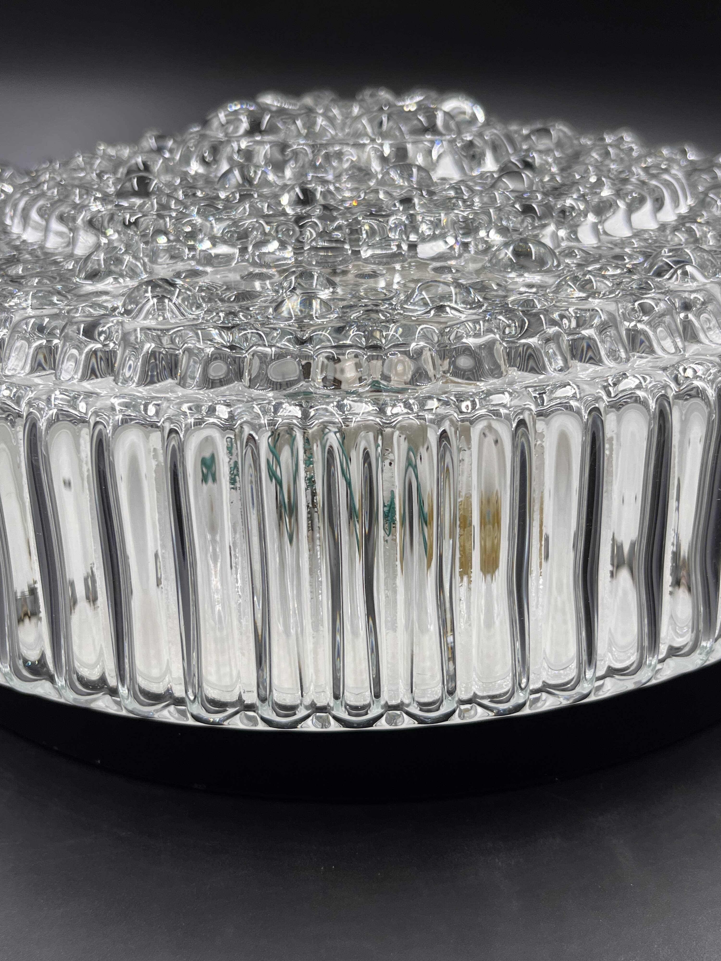 Plafonnier en verre Helena Tynell pour Limburg