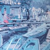 Monet painting reproduction