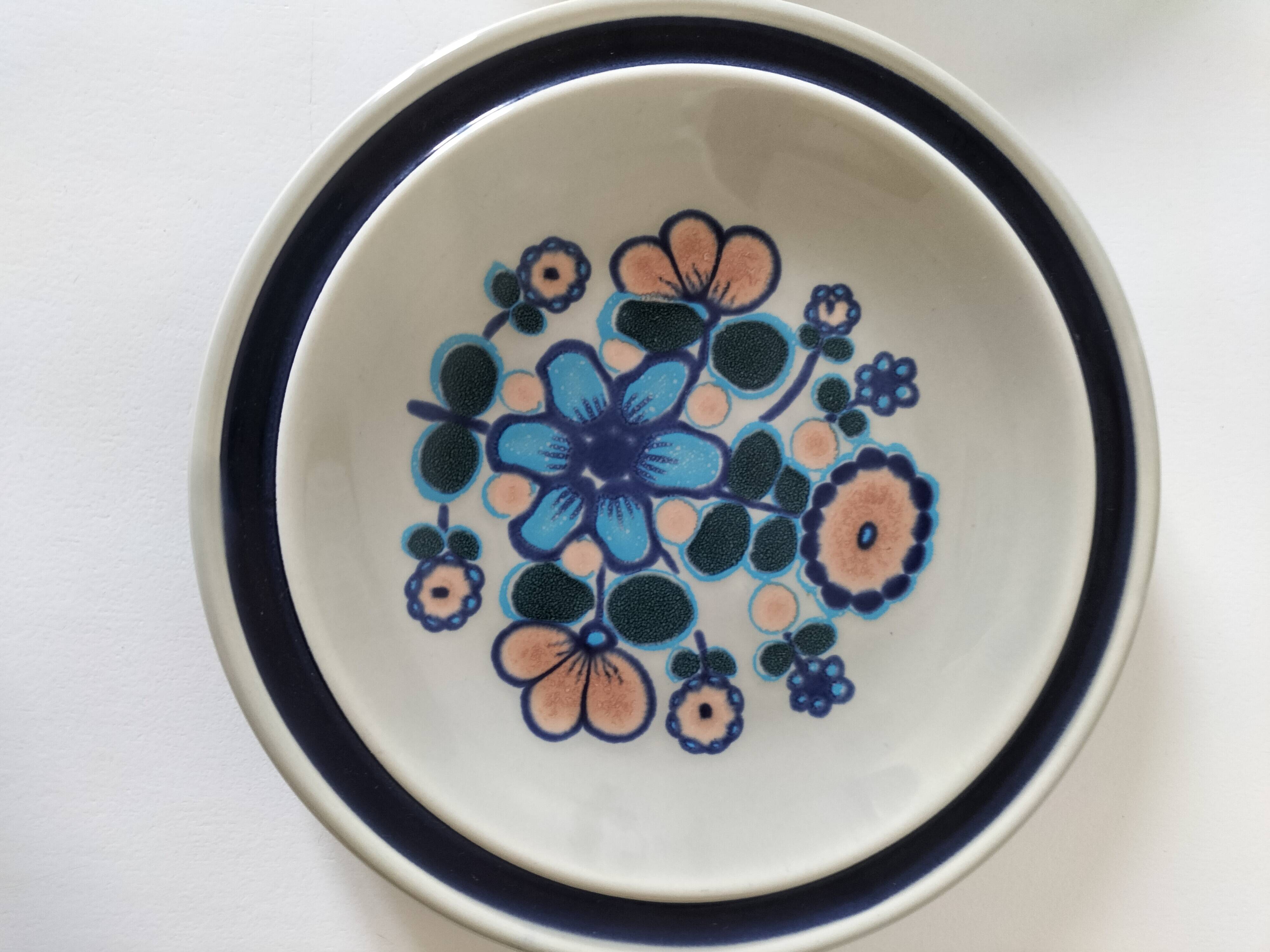 Set of vintage French plates – Gien, Lunéville & Digoin – 1960s