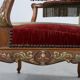 Fauteuil en chêne Louis XIV, France, 19e siècle