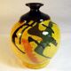 Vase en céramique mouchetée