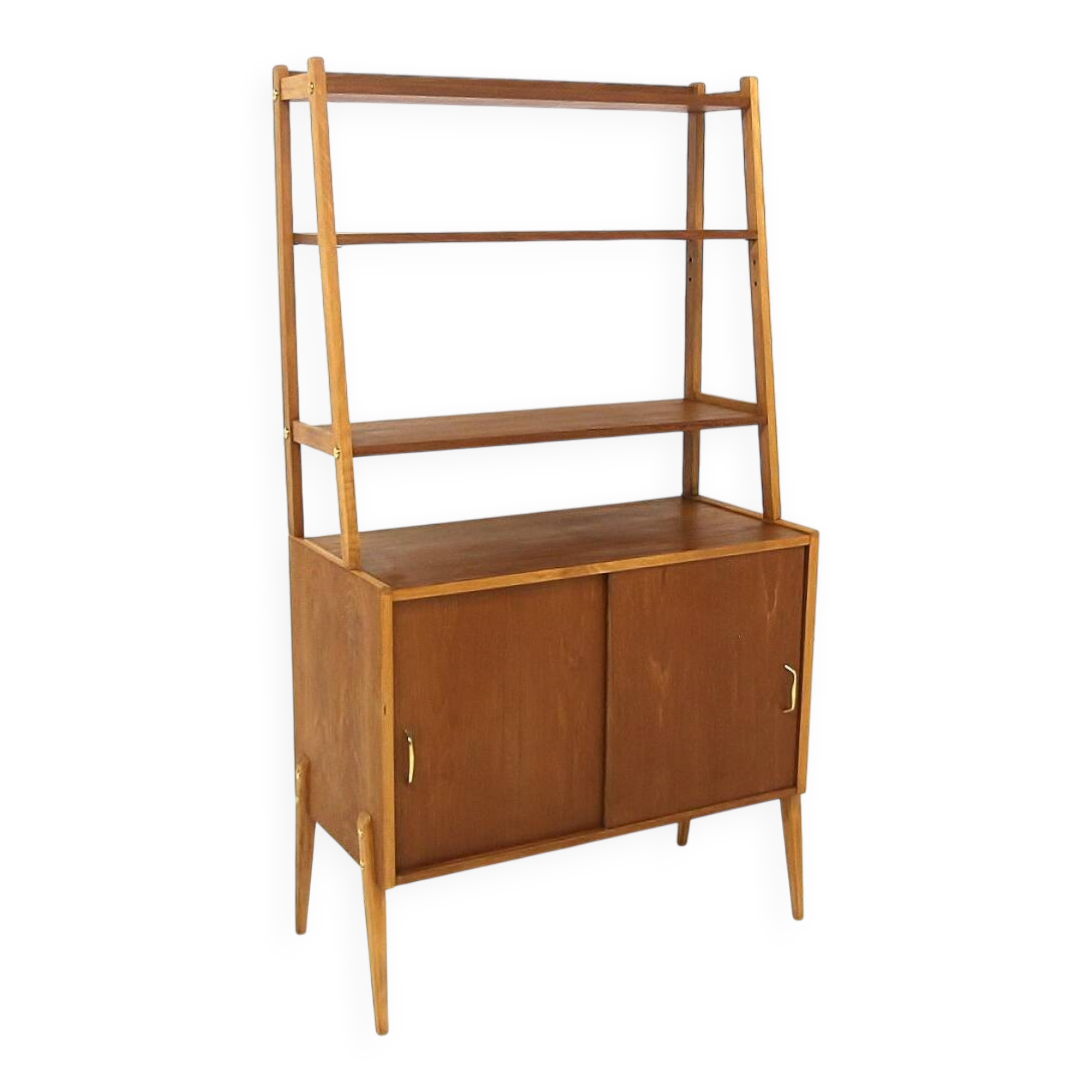 Scandinavian teak library, Sweden, 1960