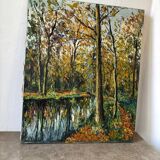 Signed forest landscape