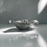 1970s Italian silver plated dove bowl