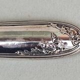 Sterling silver serving spoon