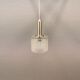 Small hanging lamp in transperant crystal glass