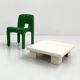 Table d'appoint en fibre de verre Saporiti, 1970