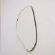 Vintage organic mirror, kidney shaped, Belgium 1950s
