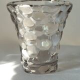 Crystal vase "honeycomb" Pierre D'Avesn
