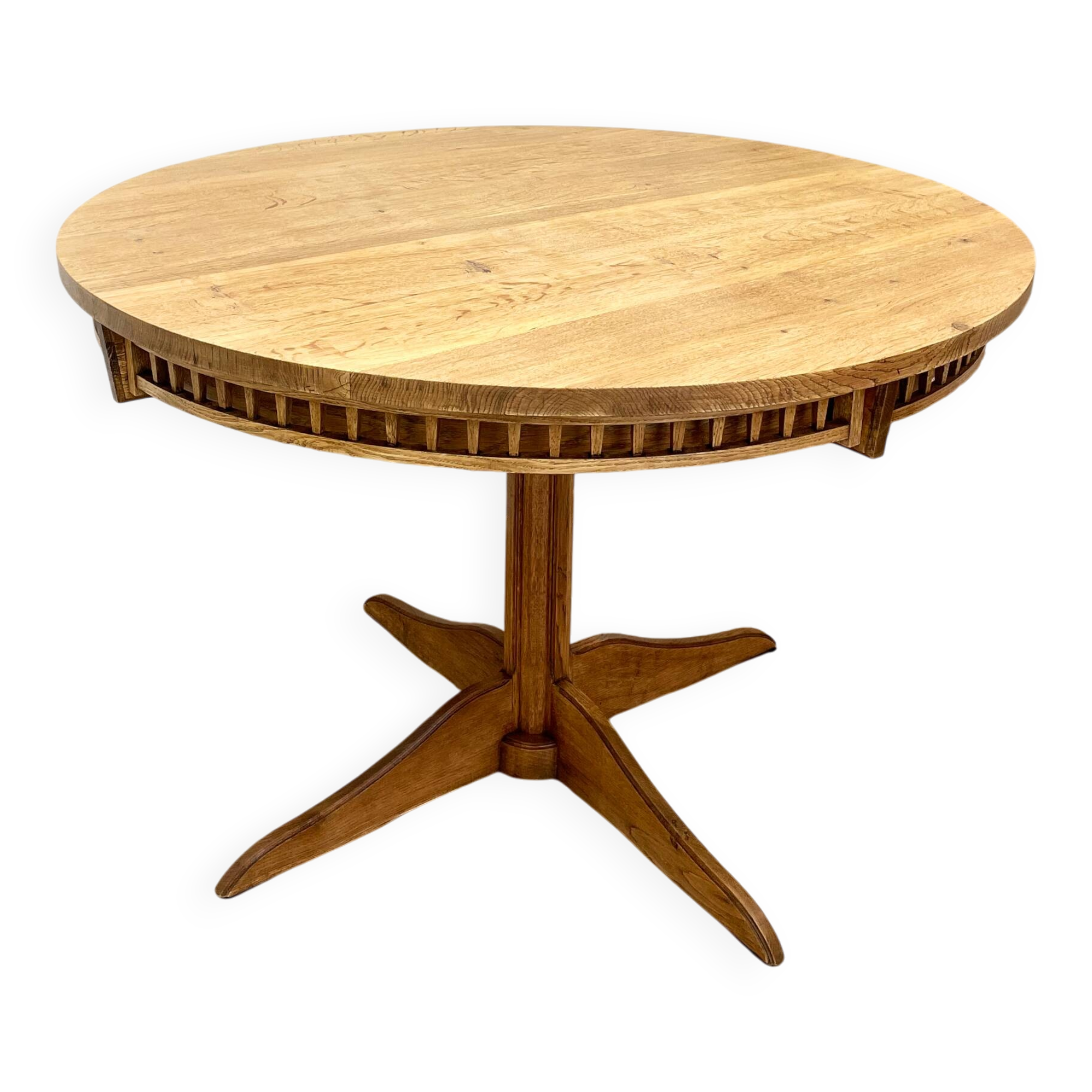 Vintage round dining table