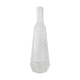 Chiseled glass bottle