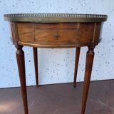 Louis XVI style bouillote table in mahogany XIX century
