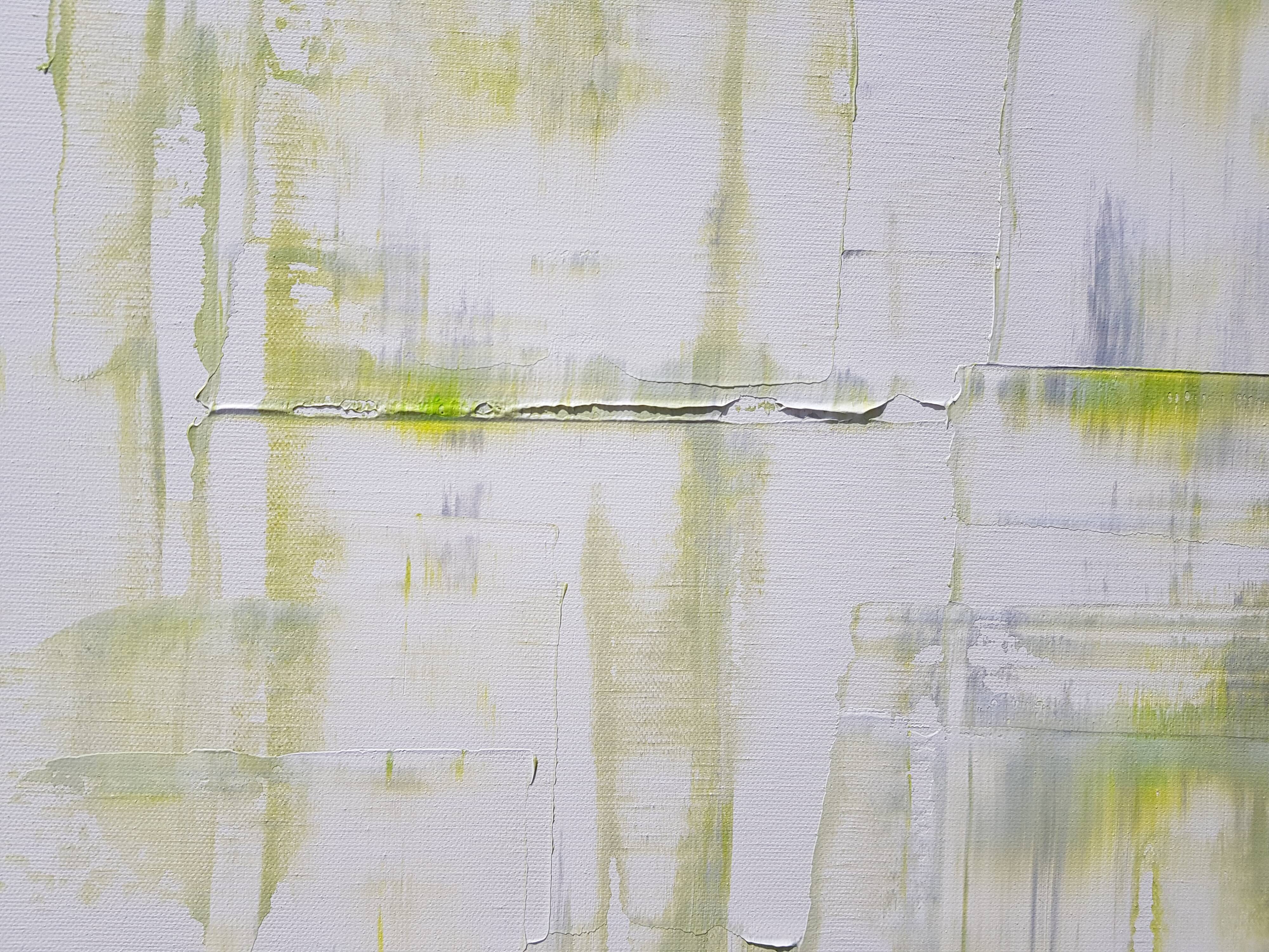 Tableau peinture abstraite "zen"