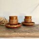 6 espresso cups Tognana Italy