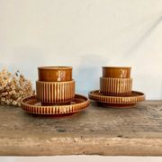 6 espresso cups Tognana Italy