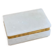 White stone jewelry box