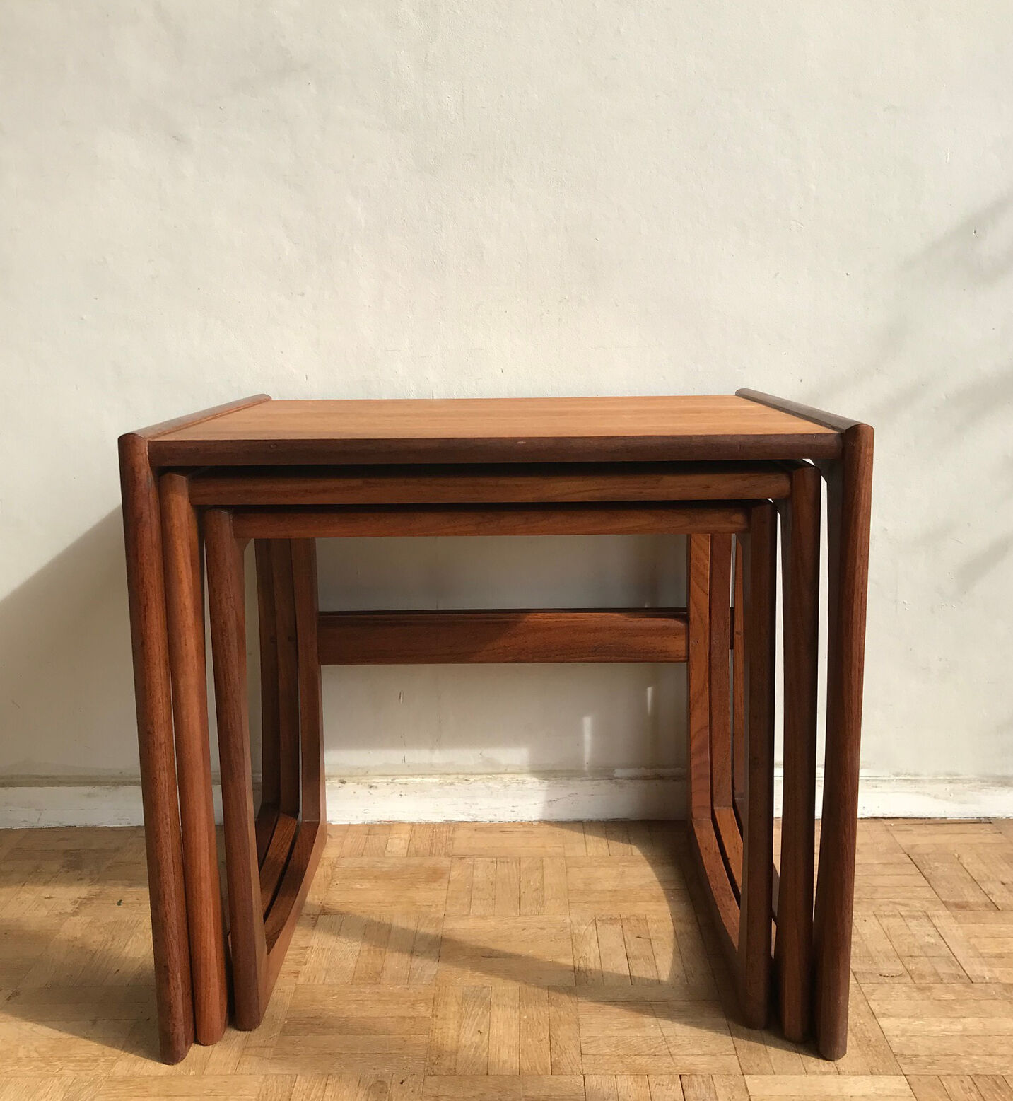 Pull-out tables G Plan - teak - 1960s