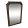 Mirror carved wooden frame late 17th century 137x70 cm