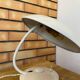 Original Bauhaus white desk lamp by Helo Leuchten