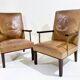 Paire de fauteuils modernes du milieu du siècle, vers 1950