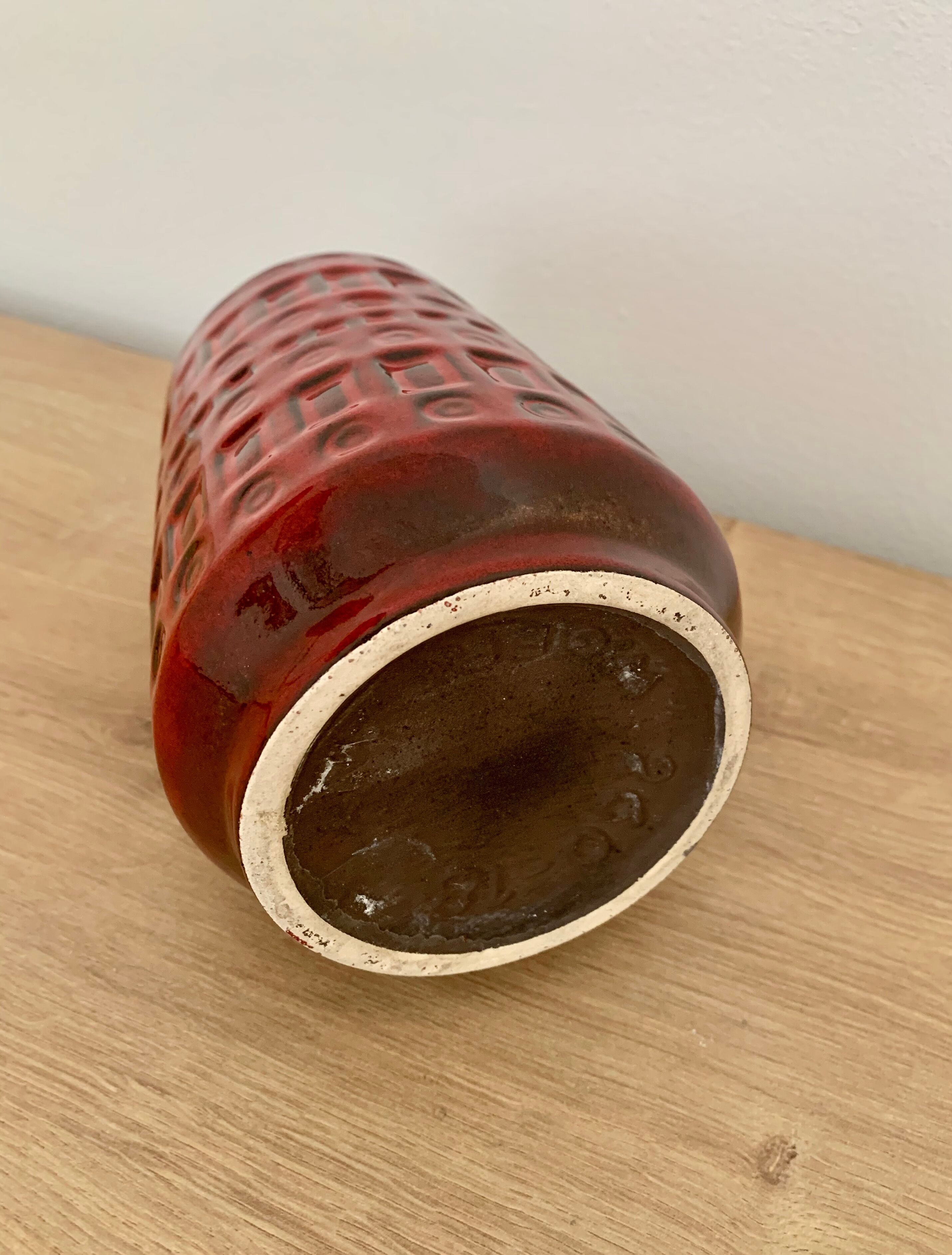 West Germany Pottery Vase, 1970s