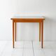 Vintage Scandinavian Edsbyverken Extendable Table with Formica Top