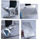 pair of stylised elephant bookends made of aluminium
