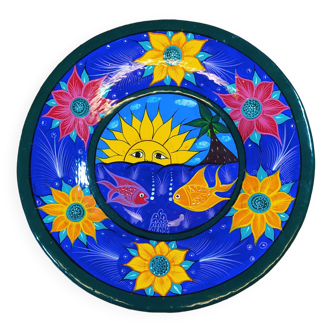 Multicolored Decorative Plate