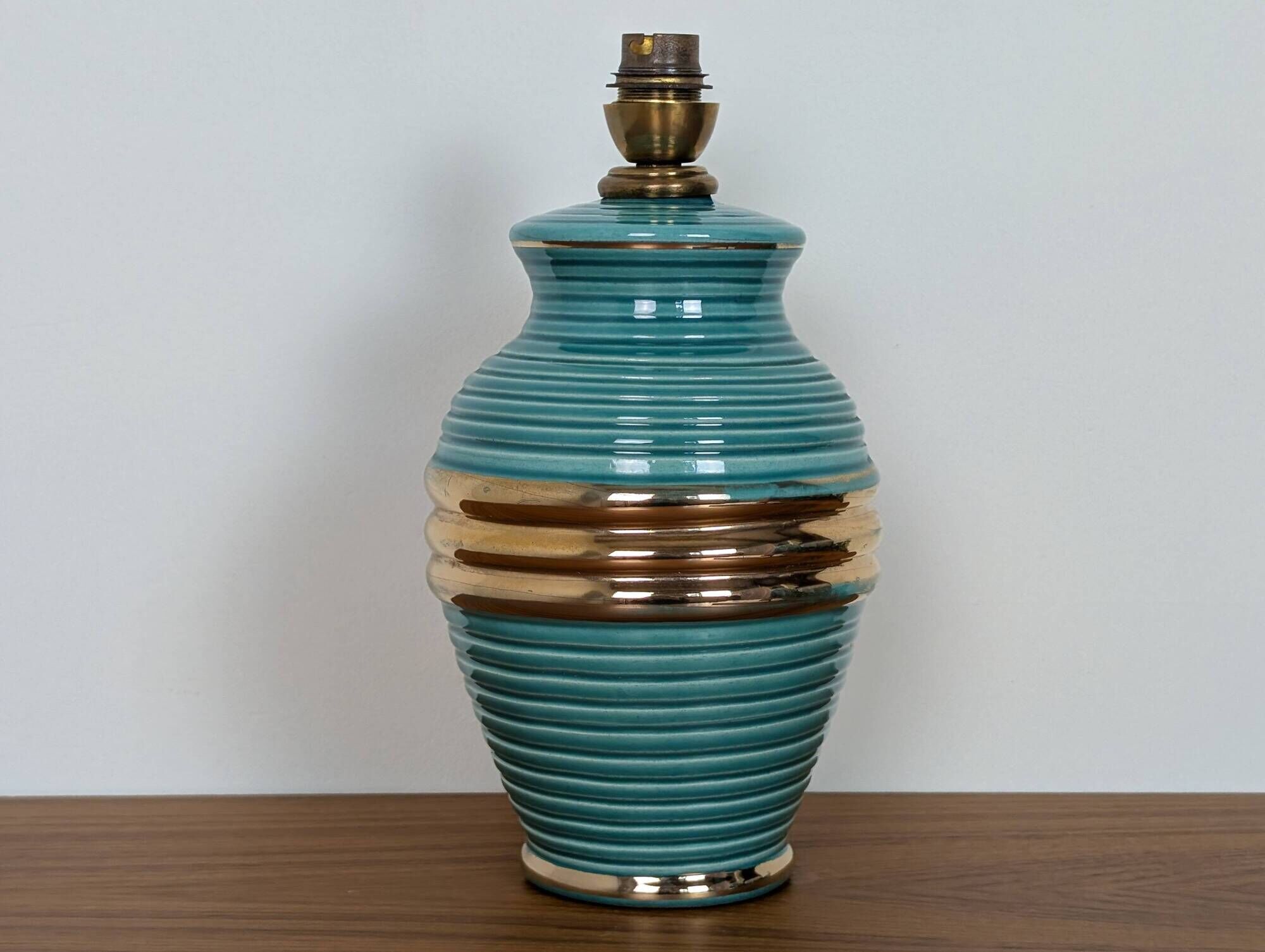 Art Deco lamp base