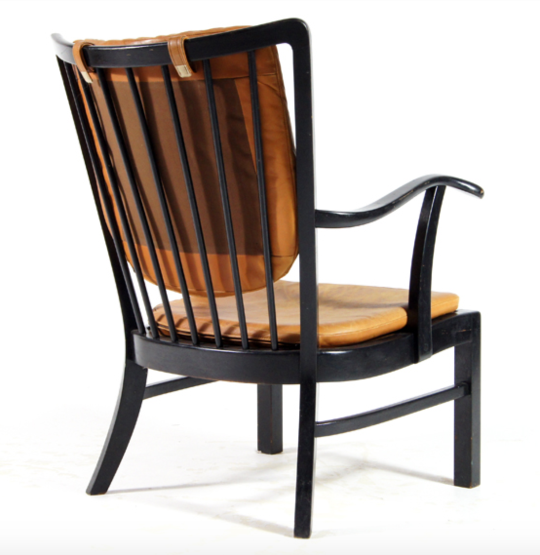 Fritz Hansen chair in 70s leather