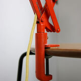 Orange Adjustable Achitect Table Lamp by Tep, 1970s