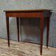Game table / antique console with marquetry top – Louis XVI style