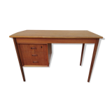 Scandinavian-style vintage solid wooden desk