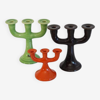Set of candle holders from Guldkroken 1970