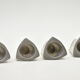 Aluminium design candle holders