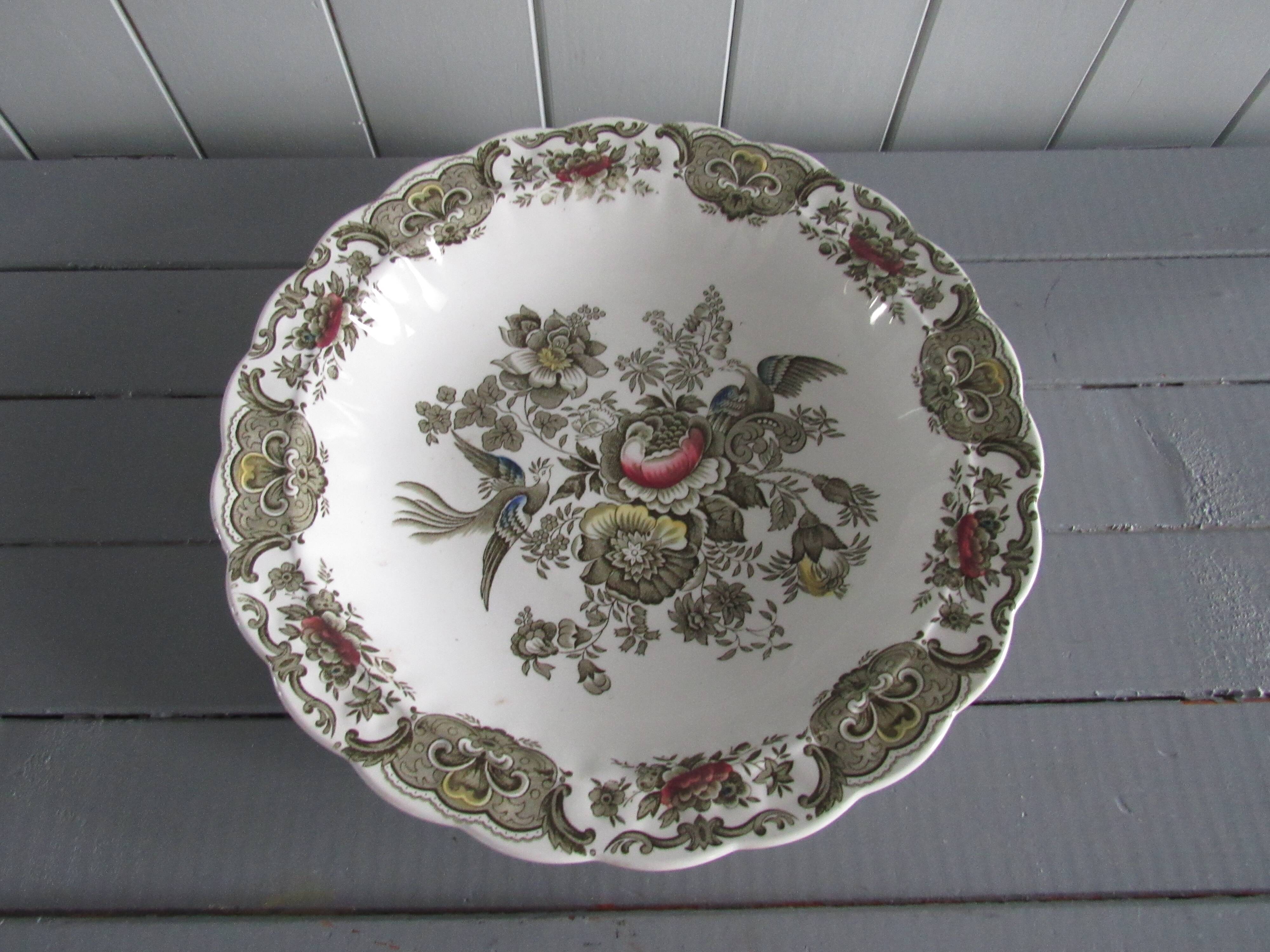 Ridgway staffordshire windsor hollow dish salad bowl 29 cm