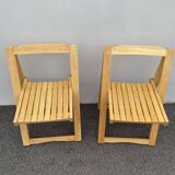 Vintage folding chairs