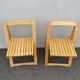 Vintage folding chairs
